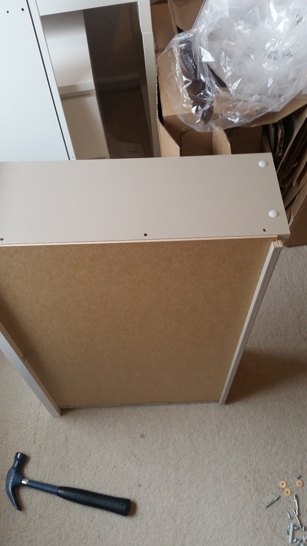 Photo of an Ikea Malm Chest we assembled in Sheffield