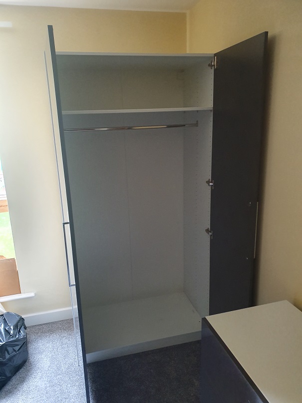 An example of a Darwin Wardrobe we assembled at Colchester in Essex sold by BandQ