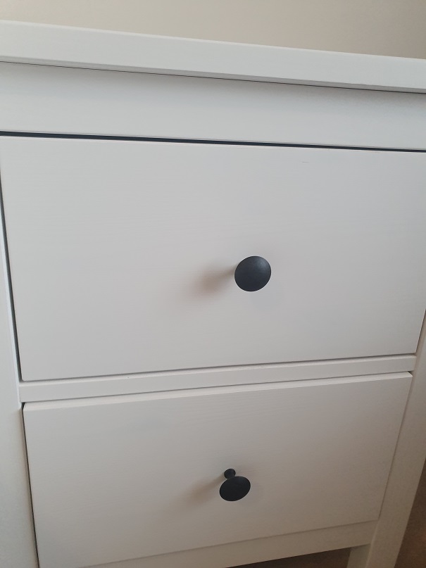 An example of a Hemnes Bedside we assembled at Mold in Clwyd sold by Ikea