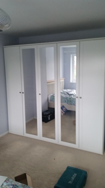 An example of a Hanover Wardrobe we assembled at Ramsgate in Kent sold by Luxury-Express