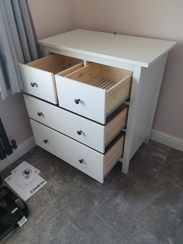 Ikea Hemnes Chest assembled in Scunthorpe, South Humberside