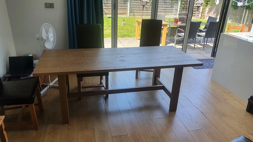 An example of a Denver Table we assembled at Oswestry in Shropshire sold by Argos