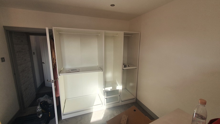 Photo of an Ikea Pax Wardrobe we assembled at Wetherby, West Yorkshire