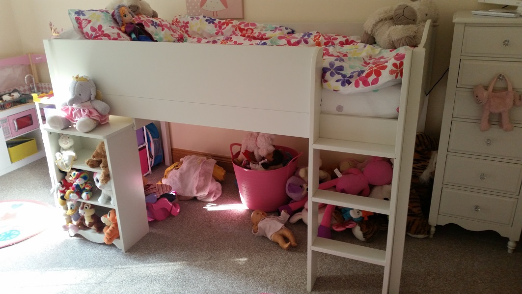 Photo of a Next Ella Cabin-Bed we assembled at Motherwell, Lanarkshire